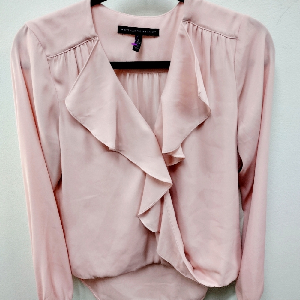 White House Black Market blush pale pink